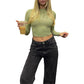 🏆Limited Sale 49% OFF🔥Women’s Basic Slim Open Navel T-shirt