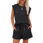 💕2025 Hot Sale 49% OFF🔥2025 New Women's  Sleeveless Top & Wide-Leg Pants 2-Piece Set