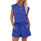💕2025 Hot Sale 49% OFF🔥2025 New Women's  Sleeveless Top & Wide-Leg Pants 2-Piece Set