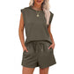 💕2025 Hot Sale 49% OFF🔥2025 New Women's  Sleeveless Top & Wide-Leg Pants 2-Piece Set