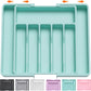 🔥LAST DAY SALE 50% OFF!!🔥Large Silverware Drawer Organizer Expandable Utensil Tray for Kitchen