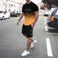 🏆Summer Cool Deal: ONLY ￡15.99!!😎Men's Gradient Color T-Shirt & Shorts Set