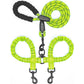 🐾LAST DAY SALE 49% OFF🐶Heavy Duty Dog Leash with Shock Absorbing Bungee for Walking 2 Dogs (25-150 lbs)