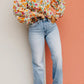 ⏰LAST DAY - HALF PRICE💥High Rise Vintage Wash Tummy Control Top Straight Leg Jeans