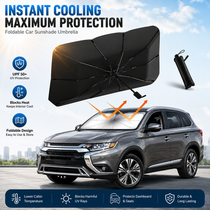 ⏳LAST DAY SALE ONLY ￡9.99!!☀️ShadeGo™ Car Windshield Sun Shade – Foldable, Heat-Blocking ☀️ | Keeps Interior Cool ❄️🚗 | UV Protection 🛡️ | Universal Fit for All Vehicles ✅ | Easy Storage & Travel Ready 🎒🇬🇧