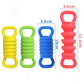 Fidget Pullys - 4 PACK - Finger Size Fidget Fun for Ages 1+ Made from Food Grade Silicone!