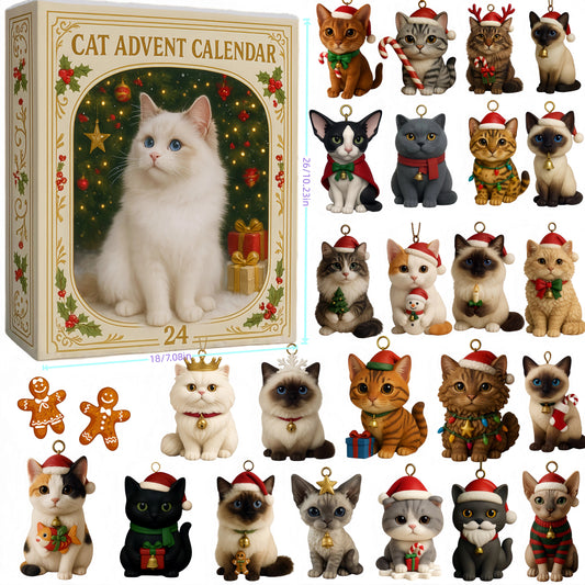 🎁LAST DAY SALE 70% OFF🔥Flash Sale⚡ 50K+ SOLD! Almost Gone🐱Purrfect Christmas – Cat Lovers Advent Calendar 2025💕