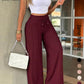 ⏳Last Day Sale Only ￡15.99!!👖 💥  Easy Everyday Comfort | Women's High-Waisted Straight-Leg Pants with Elastic Back