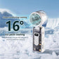 ⏳LAST DAY SALE ONLY￡13.99!!❄️IceCool™ 🇬🇧 3-in-1 Handheld Fan – 100 Speeds & 13,000 RPM Turbo Breeze ❄️ | Built-in LED Torch + SOS Mode 🔦 | 1800mAh Battery | Foldable, Transparent & Perfect for UK Festivals, Commutes & Heatwaves ☀️🇬🇧