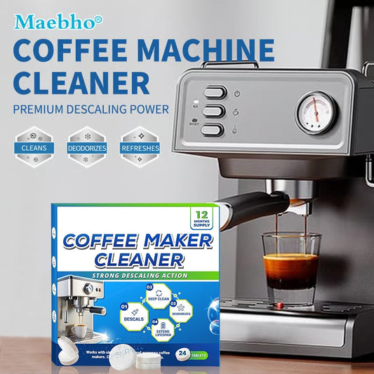 ⏰Last Day Surprise Price: ￡6.99!!🔥Multifunctional Coffee Machine Cleaner Descaler Tablets