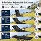 🪑 LAST DAY SALE 70% OFF! 🌿 Portable, adjustable folding chair for outdoor use – Lightweight, sturdy & versatile – Ideal for the garden, camping, the beach or the patio – easy to carry and set up 🏕️✨