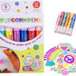 🎉Christmas Pre-Sale for only £6.99!!🖍️🎁Magic Puffy Bubble Pens, Heat Activated Popcorn Pens DIY 3D Art Marker for Kids Crafts