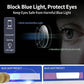 ⏳LAST DAY SALE ONLY￡9.99!!🔥OptiView™ Frameless Blue Light Blocking Glasses – Ultra-Light Titanium Build, Anti-Glare Lens 👓