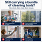 ⏳LAST DAY SALE ONLY ￡6.99!!🔥✨3-in-1 Window Cleaning Tool 💧 Spray & Wipe Squeegee for Home & Car Glass