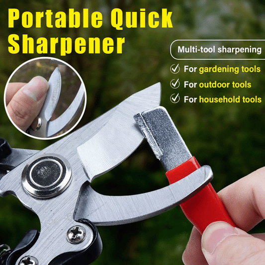 ⏳LAST DAY BUY 1 GET1  FREE!!!💞50K+ SOLD!🔪🧲 Portable Dual‑Purpose Whetstone – Coarse & fine sides, compact & travel‑friendly. Keep knives sharp anywhere! ⛺✨