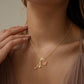 💖Last Day 49% OFF✨3-Layering Initial A-Z Letter Pendant Necklaces🎀