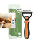 ⏳LAST DAY: Buy 2 Get 1 FREE! 🎉 #1 in UK Pet Grooming 2026 🏆Professional Double-Sided Deshedding Brush for Dogs & Cats – Reduces Shedding by 90%💪