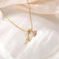 💖Last Day 49% OFF✨3-Layering Initial A-Z Letter Pendant Necklaces🎀