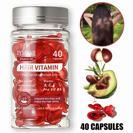 🔥Last Day BUY 1 GET 1 FREE!!🔥40 Capsules Hair Oil With Argan Avocado & Moroccan Oil