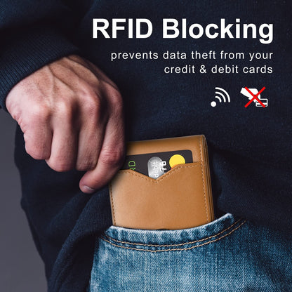 🔥BUY 1 GET 1 FREE🔥GSOIAX Mens Slim Wallet Rfid Blocking