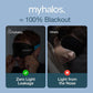 ⏳LAST DAY SALE ONLY ￡7.99!!🌙 MyHalos 3D Blackout Sleep Mask – Zero Eye Pressure & Lash-Friendly | Lightweight, 100% Light-Blocking Eye Mask for Deep, Undisturbed Sleep 😴