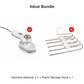 ⏳LAST DAY SALE ONLY ￡10.99!💞🧺💨Steam Iron & Steamer 2-in-1 – Kills 99.99% mites & bacteria. 5s preheat, 150ml tank. Ceramic plate, even heat. Safe for silk to cotton. Your fabric care essential. 🛡️🌿