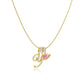 💖Last Day 49% OFF✨3-Layering Initial A-Z Letter Pendant Necklaces🎀