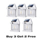💡50% OFF NOW!🔥Motion Sensor Solar Wall Light, IP65 Waterproof Solar Lantern Wall Lamp, 3 Lighting Modes, Auto On/Off, Bright Warm Light for Garden, Patio, Porch & Pathway