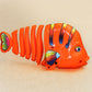 💖LAST DAY SPECIAL PRICE: ￡5.99!!🐟Wind-Up Wiggle Fish Toy