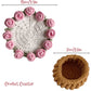🌹Handmade Crochet Flower Coaster