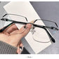 ⏳LAST DAY SALE ONLY￡9.99!!🔥OptiView™ Frameless Blue Light Blocking Glasses – Ultra-Light Titanium Build, Anti-Glare Lens 👓