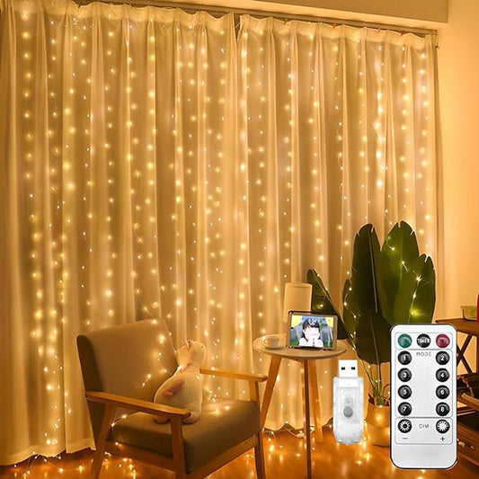 🎁Early Christmas Hot Sale 49% OFF🎅LED Light Strip, USB Powered LED Curtain Light String for Gift Set