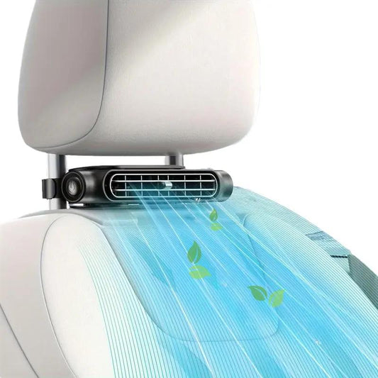 🔥LAST DAY SALE 49% OFF🏆BreezGo™ Car Seat Fan 🌬️ – 3-Speed Clip-On Fan | USB-C Charging ⚡ for Cars 🚗, Golf Buggies 🛺 & Campervans 🏕️