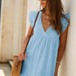 💖Hot Sales 49% OFF💖Women's V-neck Short-sleeved Hollow Lace Dress👗