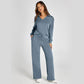 ⏳LAST DAY SALE 50% OFF!!☁️Women's 2 Piece Sets Outfits Casual Long Sleeve Sweatsuits Sets