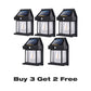 💡50% OFF NOW!🔥Motion Sensor Solar Wall Light, IP65 Waterproof Solar Lantern Wall Lamp, 3 Lighting Modes, Auto On/Off, Bright Warm Light for Garden, Patio, Porch & Pathway