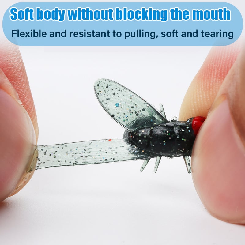 🔥Last Day Promotion 49% OFF🔥 - Simulated Flies Fishing Attractor Bait Hook-9