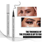 🔥LAST DAY BUY 2 GET 1 FREE!!🔥Eyeliner pen Waterproof 24HR Long Lasting & Smudge-proof Creamy Gel Liner | Vegan silky smooth texture-Jet Black