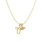 💖Last Day 49% OFF✨3-Layering Initial A-Z Letter Pendant Necklaces🎀