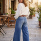 ⏳Time-Limited Special Price: ONLY ￡23.99!!⏰Women's Vintage High-Waist Wide-Leg Jeans👖