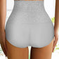 Women's Floral Lace High Waist Hip Lifting Cotton Briefs (3 Pack / 6 Pack)