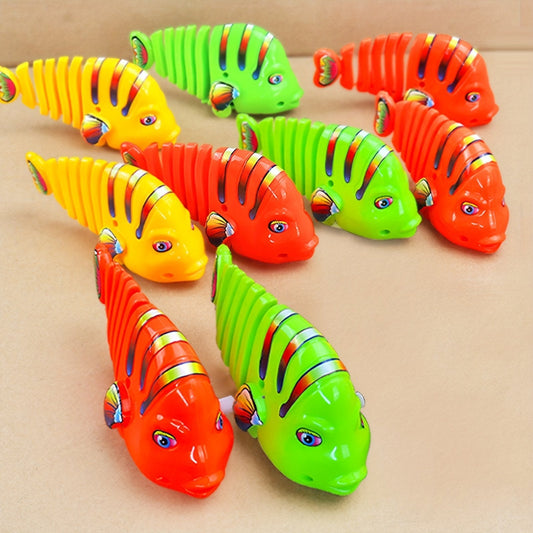 💖LAST DAY SPECIAL PRICE: ￡5.99!!🐟Wind-Up Wiggle Fish Toy