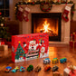 1Pcs Christmas Countdown Calendar Blind Box with 24-Day Surprise Toys