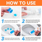 84 Flowers Toilet Cleaner Gel - (6 in 1)Air Freshener