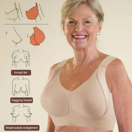 💖Last Day Buy 1 Get 3 - only ￡4.66!!💖Super firming bra | Wire-free push-up bra👍No more sagging breasts