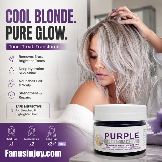 💜LAST DAY SALE ONLY ￡9.99!!💜Moisturizing Purple Hair Mask with Long-Lasting Scent