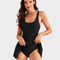 👙Summer Hot Sale 49% OFF💃Elegant Tummy Control One-Piece Swimdress for Women – Flattering Fit with Skirted Design