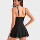 👙Summer Hot Sale 49% OFF💃Elegant Tummy Control One-Piece Swimdress for Women – Flattering Fit with Skirted Design