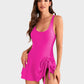 🏖️LAST DAY SALE: ONLY ￡12.99!!🌊Women's One Piece Tummy Control Tie Knot Swimsuit👙