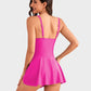 🏖️LAST DAY SALE: ONLY ￡12.99!!🌊Women's One Piece Tummy Control Tie Knot Swimsuit👙